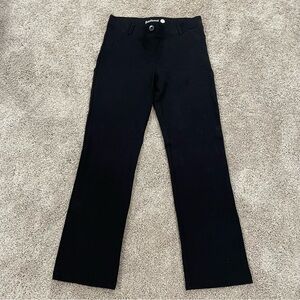 Betabrand Black Slip On Dress Pants